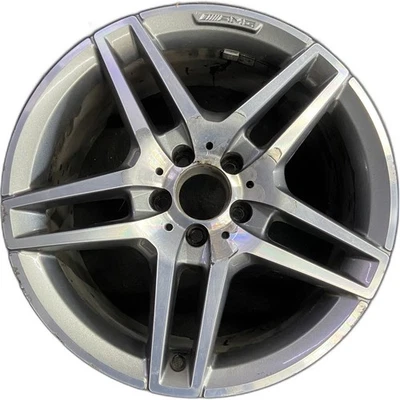 Mercedes-benz 18x8.5 E-class GREY FRONT Wheel OEM Rim Factory Stock 2014-2016 - Image 1 of 4
