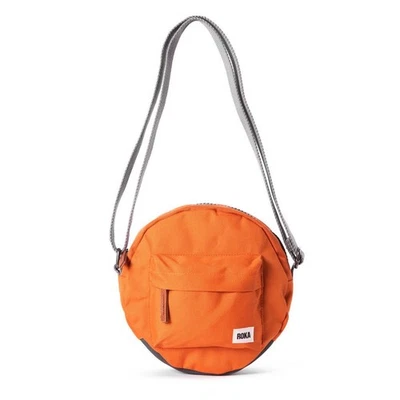 Roka Paddington B Recycled Canvas Small Crossbody Bag Atomic Orange - Image 1 of 4