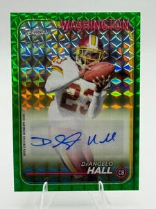 2024 Topps Cromo DeAngelo Hall Verde Geométrico Automático/99 Washington Commanders - Imagen 1 de 2