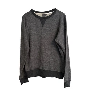 Naked & Famous Grey Crewneck Sweater Made In Canada M - Picture 1 of 9