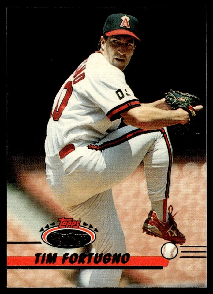 1993 Stadium Club Tim Fortugno California Angels #231 - Image 1 of 2