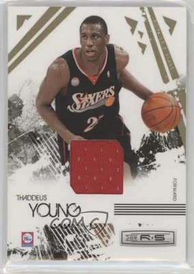 2009-10 Panini Rookies & Stars Materials /250 Thaddeus Young #75 - Image 1 of 2