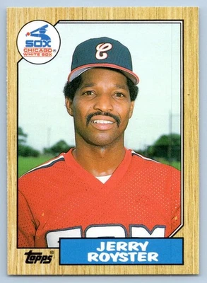 1987 Topps Jerry Royster #106T Chicago White Sox - Image 1 of 2