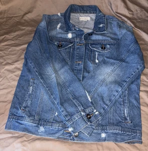 WAIMEA MED. GIACCA DENIM LS BLU INVECCHIATO MOLTO USATA - Foto 1 di 14