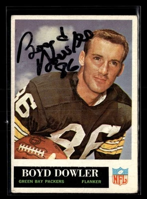 1965 Philadelphia Boyd Dowler #74 Signed Auto Autograph ZZ5126 - Image 1 of 2
