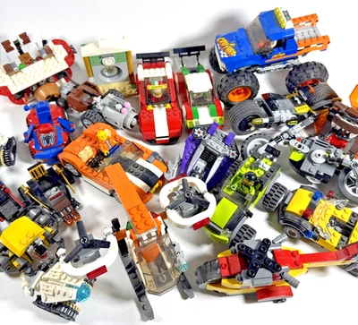 Lote de 22 juegos LEGO pequeños incompletos - Spider-Man Ninjago Creator Racing y más Foto 1 de 4