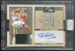 TRACY MCGRADY 2024-25 PANINI ONE AND ONE DRAFT PICK AUTOGRAPHS AUTO 9/9 RAPTORS - Picture 1 of 2