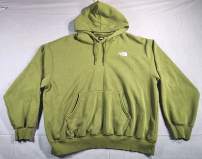 Sudadera con capucha verde The North Face para hombre talla 2XL algodón/poliéster Foto 1 de 4
