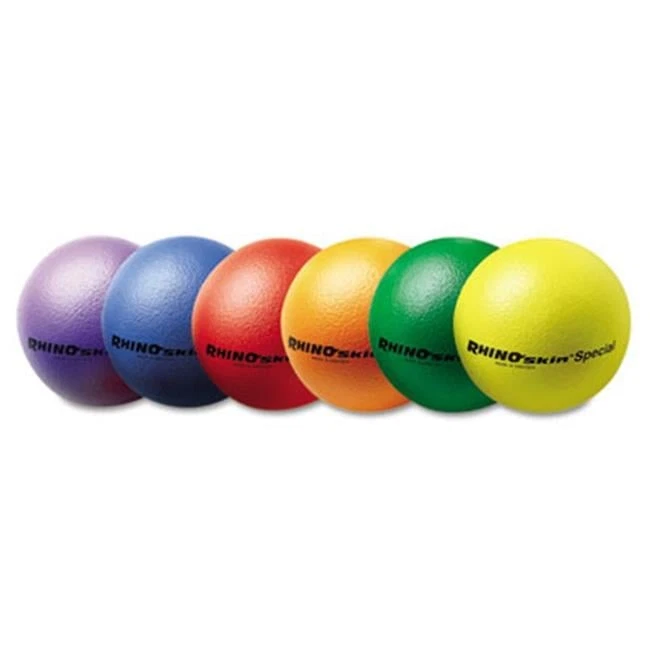 Juegos de pelotas Champion Sports RS85SET piel de rinoceronte- 8,5&quot;- azul-verde- naranja-... Foto 1 de 1