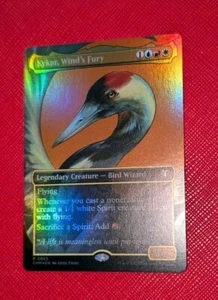 MTG * FOIL BORDERLESS * Commander Masters Rare KYKAR WIND'S FURY NM - Bild 1 von 1