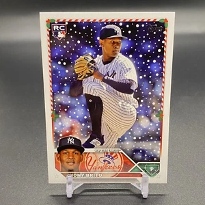 2023 Topps Holiday Jhony Brito New York Yankees Rookie #138 - Picture 1 of 2