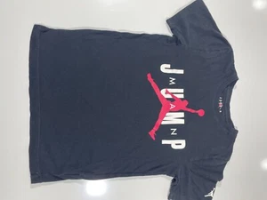 Air Jordan Shirt Youth Boys Large Crew Neck Short Sleeve Jump Man Graphic - Picture 1 of 4