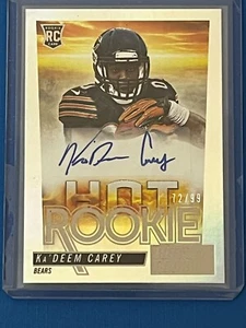 2014 Panini Hot Rookies Signatures /99 Ka'Deem Carey #HR-KC Rookie Auto RC AZ - Bild 1 von 10