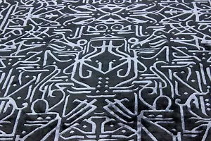 Handgetuftet Modernes Design Indisch Oriental Seide Fläche Teppich Wohnzimmer - Bild 1 von 6