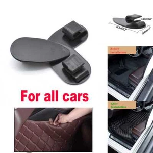 Car Floor Mat Clips 20pcs Universal Fixing Clamps Grips Holders Retainer Carpet - Imagen 1 de 7