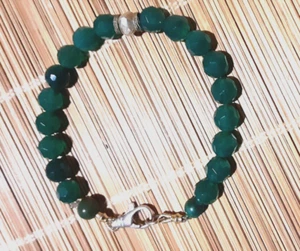 Bracciale Agata Imperiale Anni'80  Arg.925 - Foto 1 di 3