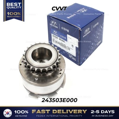 ⭐Genuino⭐ CVVT 243503E000 para Hyundai Santa Fe Kia Optima Rondo Foto 1 de 3