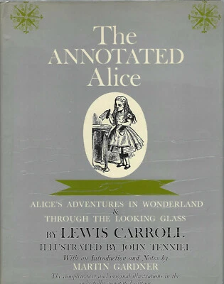 THE ANNOTATED ALICE by Lewis Carroll. Martin Gardner 1960 - Image 1 of 2