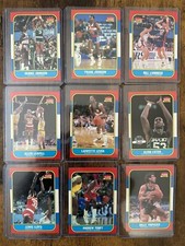 UPDATED NEW CARDS 1986 Fleer Basketball Ungraded Singles $4 each Volume Discount