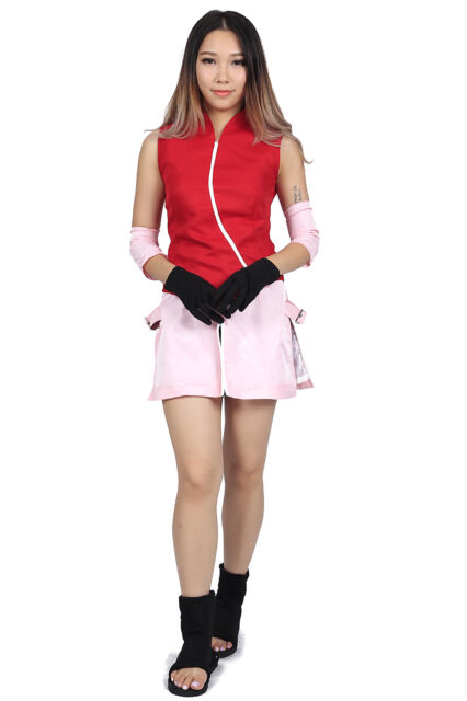 Anime Haruno Sakura Cosplay Costume For Kids mp000053 - Best