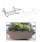 Hanging Railing Planters Railing Flower Holder for Outdoor Porch Fence