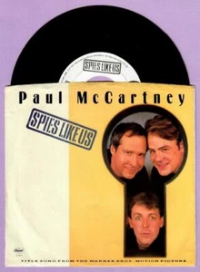 Beatles Paul McCartney US 45 7PRO-9552 SPIES LIKE US DJ/Promo w/pic slv () - Imagen 1 de 7