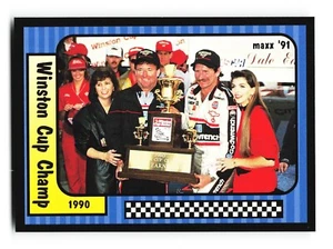 1991 Maxx Update #200 Dale Earnhardt/Teresa Earnhardt/Year in Review NMMT 3600 - Picture 1 of 2