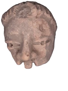 Mexican Pre Columbian Tlatilco Terracotta Face Fragment - Picture 1 of 5