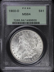 1900-O $1 Morgan Dollar PCGS MS 64 | OGH Uncirculated UNC BU - Picture 1 of 4