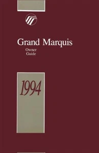 1994 Mercury Grand Marquis Owners Manual User Guide Reference Operator Book - Bild 1 von 1