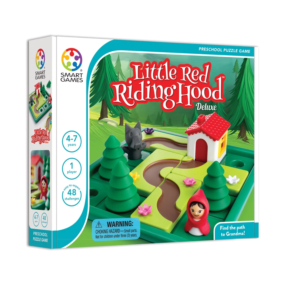 SmartGames Little Red Riding Hood Deluxe 2day Ship