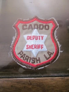 PARCHE DE POLICÍA DEL SHERIFF ADJUNTO DE LA PARROQUIA DE CADDO LA LOUISIANA SHREVEPORT - Imagen 1 de 2