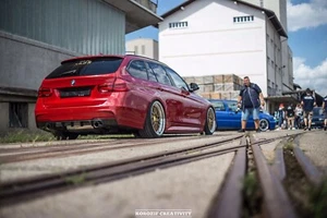 MH Carbon Matt DTM Style M Paket und Facelift Passend für BMW F30 F31 335i - Picture 1 of 1