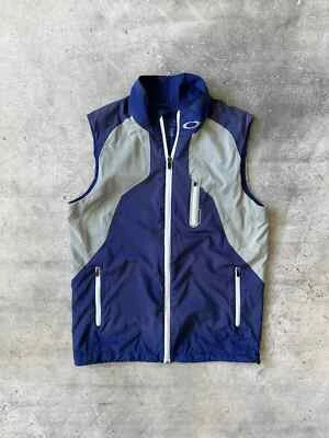 VINTAGE 00's OAKLEY STORM VEST BLUE MEN'S SIZE S - Image 1 of 4