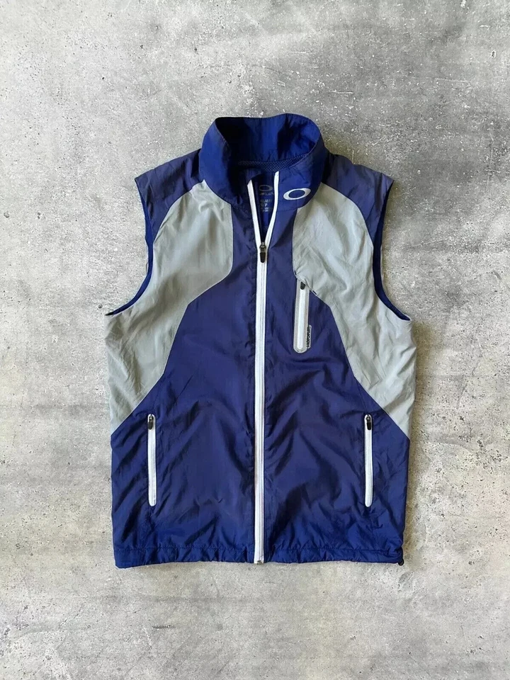 VINTAGE 00's OAKLEY STORM VEST BLUE MEN'S SIZE S - Image 1 of 4