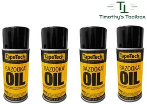 Lubrificante strumento nastro muro a secco olio AMES TapeTech Bazooka 8 once - custodia da 4 - Foto 1 di 2
