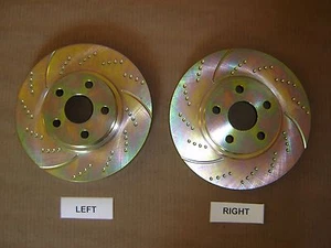 Rotor de disco de freno ranurado deportivo de rendimiento 31347DS (2 piezas) - Imagen 1 de 4
