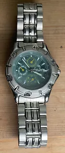 Vintage LOUIS SANTINI Men’s Chronograph Style Round Quartz Watch Metal *Read* - Picture 1 of 5
