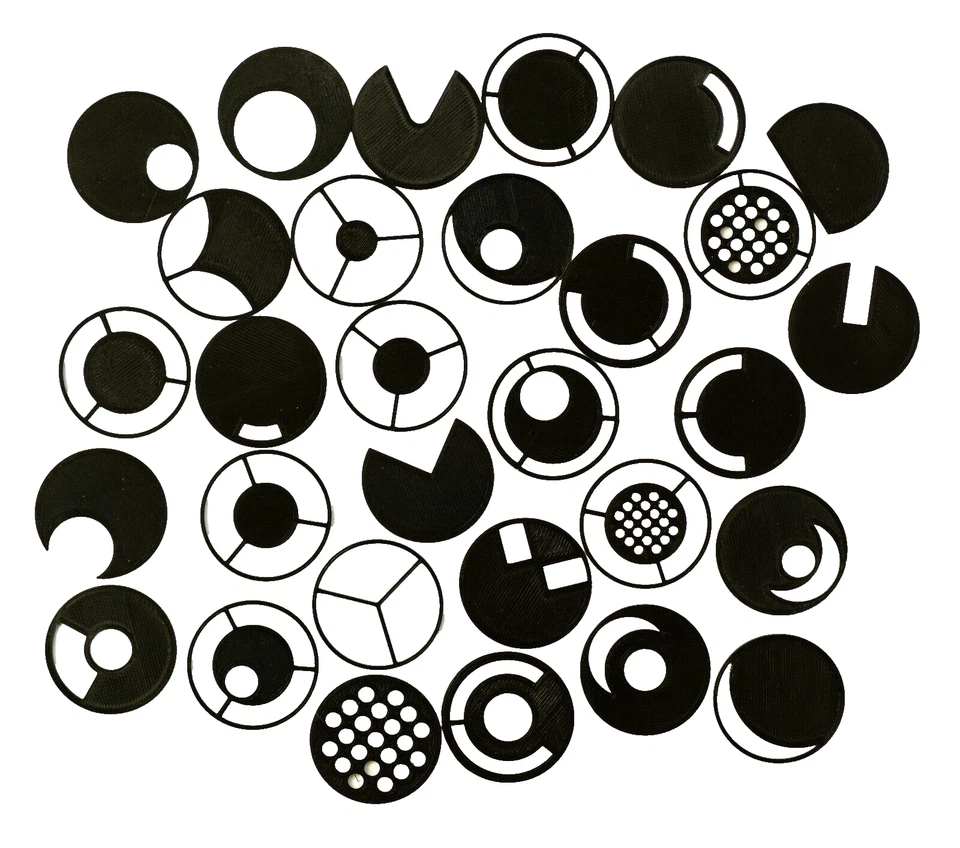 28x Dunkelfeldblende / Schrägbeleleuchtung 31,7 mm Mikroskop Dunkelfeld 32mm Set - Bild 1 von 1