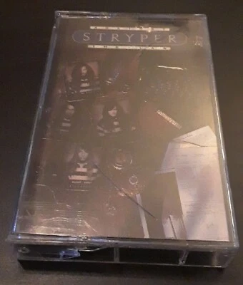 Stryper: Against The Law 1990 Enigma Records Canada Import Cassette VG+ Metal  - Image 1 of 4