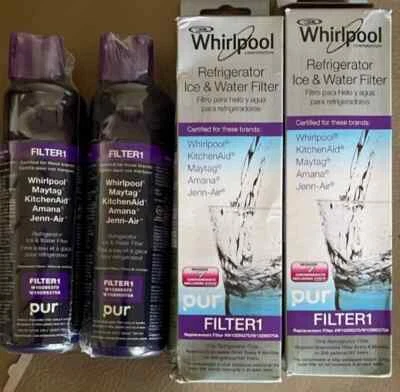 (2 pack ) Water Filter Whirlpool W10295370/Pur Filter1 Refrigerator USA
