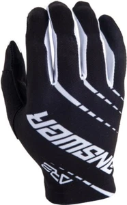 Answer A19 AR2 AR-2 Gloves ATV MX UTV BLACK/WHITE SMALL - Picture 1 of 9