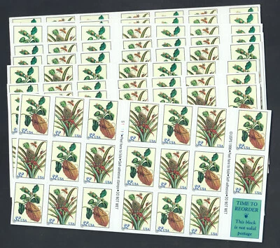 US Stamp Scott #3127A Botanical Prints, 10 Panes of 20 (200pc) - Image 1 of 2