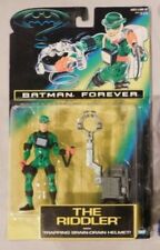 Kenner Jim Carrey As the Riddler with Trapping Brain-Drain Helmet - Batman Forever Action Figure