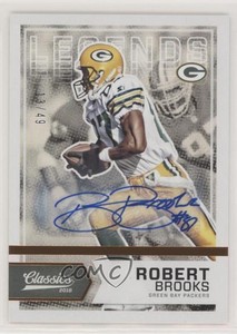 2016 Classics Legends Significant Signatures Bronze /49 Robert Brooks #181 Auto