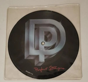 DEEP PURPLE 45 RPM 7'' PICTURE DISC PERFECT STRANGERS - Imagen 1 de 2