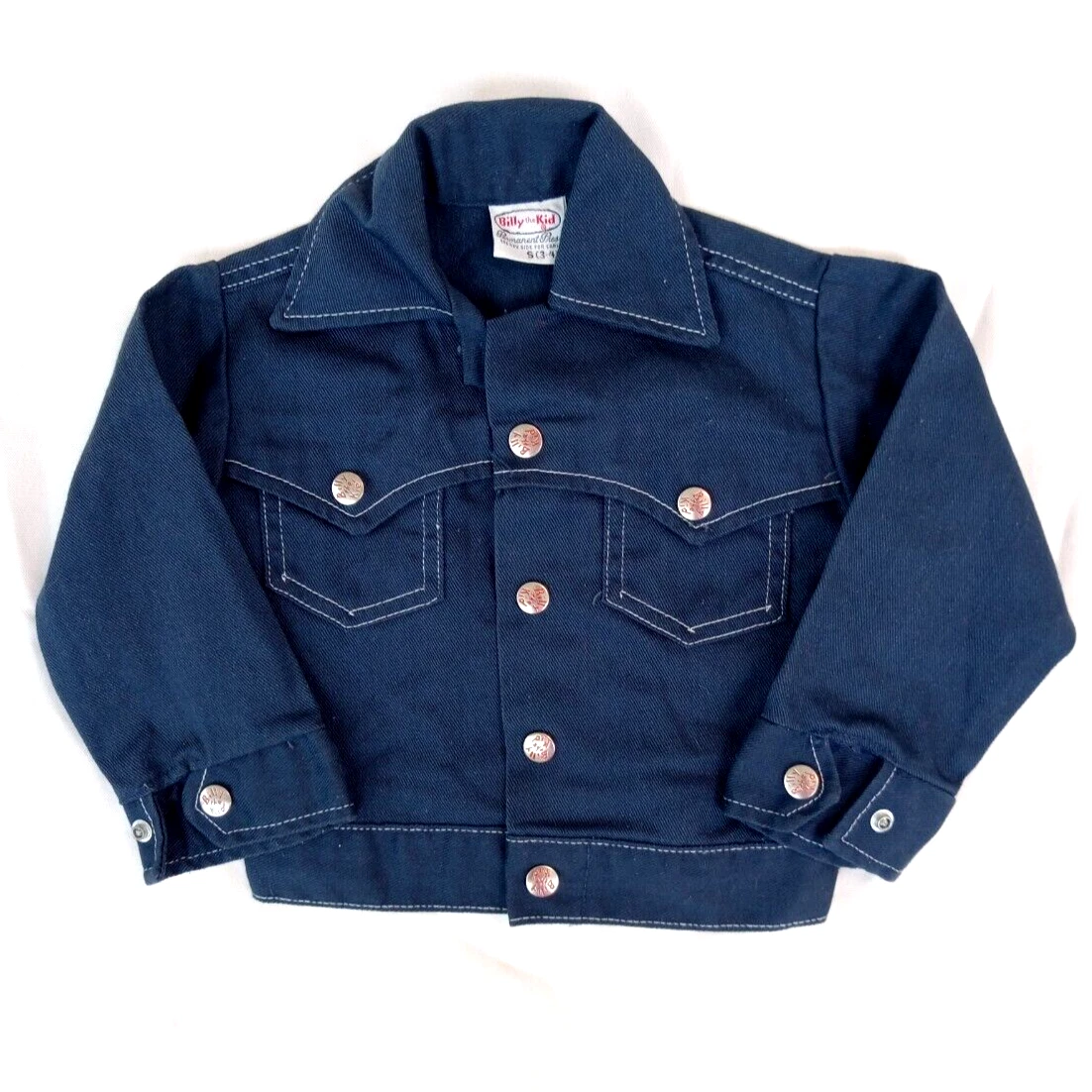 50'S Vintage・CIRCLE RANCH】DENIM JACKET Levi's Short Horn Ranch