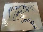 Metallica Lars Ulrich Signed dated  drawing in person on art board 1/1 Sketch