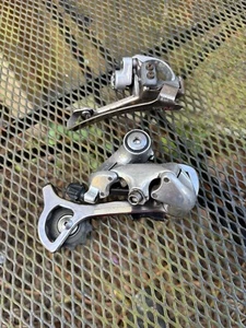 Shimano Stx Rc Front & Rear Derailleurs - Picture 1 of 9