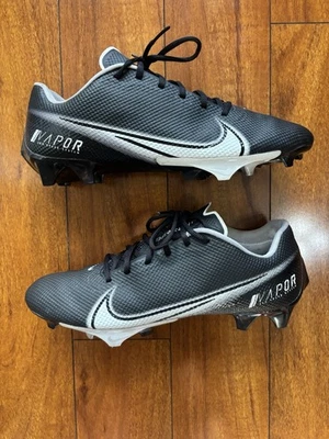 Nike Vapor Edge Speed 360 Football Cleats Black/White Size 12 - Image 1 of 4